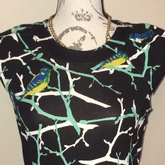 CYNTHIA ROWLEY |  🆕 AVIAN NATURE DRESS - Picture 3 of 12